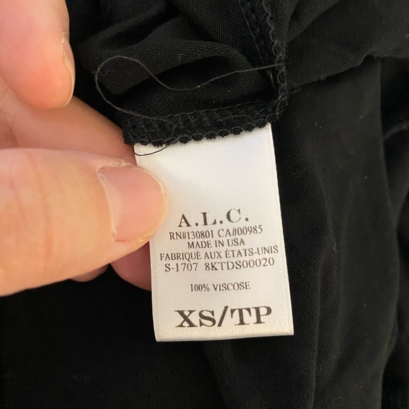 A.L.C. Freya Cutout Tie Back Dress - Picture 6 of 7